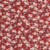 Jersey Stoff mit Blumen altrosa gedruckt - Van Mook Stoffen