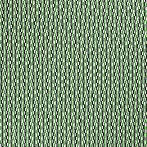 Iscose-Stretchstoff bedruckt grün - Van Mook Stoffen